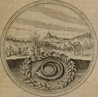An illustration from Iacobi â Bruck Angermunt cogn. Emblemata Politica : Quibus ea, quæ ad principatum spectant, breviter demonstrantur, singuloru[m] verò explicatio fusius proponitur ; Opus novum (1618)
