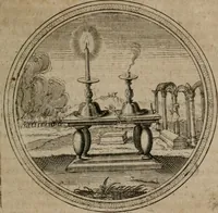 An illustration from Iacobi â Bruck Angermunt cogn. Emblemata Politica : Quibus ea, quæ ad principatum spectant, breviter demonstrantur, singuloru[m] verò explicatio fusius proponitur ; Opus novum (1618)
