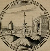 An illustration from Iacobi â Bruck Angermunt cogn. Emblemata Politica : Quibus ea, quæ ad principatum spectant, breviter demonstrantur, singuloru[m] verò explicatio fusius proponitur ; Opus novum (1618)