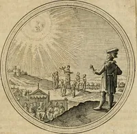 An illustration from Iacobi â Bruck Angermunt cogn. Emblemata politica : quibus ea, quae ad principatum spectant breviter demonstrantur singuloru[m] verò explicatio fusius proponitur : opus novum (1618)