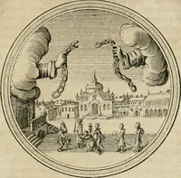 Picture 34 of 55 from Iacobi â Bruck Angermunt cogn. Emblemata politica : quibus ea, quae ad principatum spectant breviter demonstrantur singuloru[m] verò explicatio fusius proponitur : opus novum (1618), leaf 140