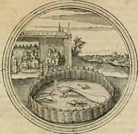 An illustration from Iacobi â Bruck Angermunt cogn. Emblemata politica : quibus ea, quae ad principatum spectant breviter demonstrantur singuloru[m] verò explicatio fusius proponitur : opus novum (1618)