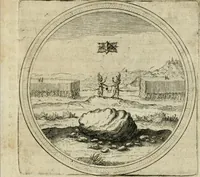 An illustration from Iacobi â Bruck Angermunt cogn. Emblemata politica : quibus ea, quae ad principatum spectant breviter demonstrantur singuloru[m] verò explicatio fusius proponitur : opus novum (1618)