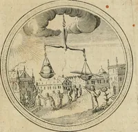 An illustration from Iacobi â Bruck Angermunt cogn. Emblemata politica : quibus ea, quae ad principatum spectant breviter demonstrantur singuloru[m] verò explicatio fusius proponitur : opus novum (1618)
