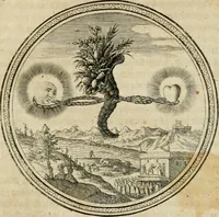 An illustration from Iacobi â Bruck Angermunt cogn. Emblemata politica : quibus ea, quae ad principatum spectant breviter demonstrantur singuloru[m] verò explicatio fusius proponitur : opus novum (1618)