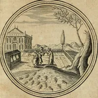 An illustration from Iacobi â Bruck Angermunt cogn. Emblemata politica : quibus ea, quae ad principatum spectant breviter demonstrantur singuloru[m] verò explicatio fusius proponitur : opus novum (1618)
