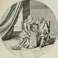 An illustration from Iacobi Catzii ... Silenus Alcibiades, sive Proteus: (1618)