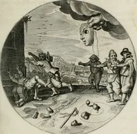 An illustration from Iacobi Catzii ... Silenus Alcibiades, sive Proteus: (1618)