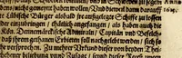 An illustration from Iacobi Franci Relationis historicae continuatio, oder Warhafftige Beschreibünge aller fürnemen vnnd gedenckwürdigen Historien, : so sich hin vnnd wider, in hoch vnnd nider Teutschland, auch in Franckreich, Schott- vnnd Engelland, Hispanien, Hungarn, Polen, Siebenbürgen, Wallachey, Moldaw, Türckey, &c. etwas zuvor vnd hierzwischen nechstverschiener Franckfurter Fastenmessz biss auff diese Herbstmessz dieses 1613. Jahrs, verlauffen vnd zugetragen. (1613)