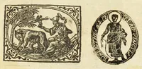 An illustration from Iacobi Hugonis Can. Theol. Belgae insulensis Vera historia Romana, seu, Origo Latij vel Italie ac Romanae vrbis : e tenebris longae vetustatis in lucem producta : qui primordia Europae, ac Latij primaeui annales demonstrat, atque vubis conditae (1655)