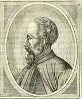 An illustration from Iacobi Philippi Tomasini patavini Illustrium virorum elogia, iconibus exornata (1630)