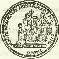An illustration from Iacobi Philippi Tomasini patavini Illustrium virorum elogia, iconibus exornata (1630)