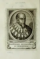 An illustration from Iacobi Philippi Tomasini patauini episcopi aemoniensis Elogia virorum literis & sapientia illustrium ad viuum expressis imaginibus exornata (1644)