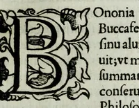An illustration from Iacobi Philippi Tomasini patauini episcopi aemoniensis Elogia virorum literis & sapientia illustrium ad viuum expressis imaginibus exornata (1644)