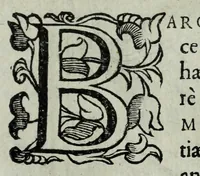 An illustration from Iacobi Philippi Tomasini patauini episcopi aemoniensis Elogia virorum literis & sapientia illustrium ad viuum expressis imaginibus exornata (1644)