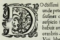 An illustration from Iacobi Philippi Tomasini patauini episcopi aemoniensis Elogia virorum literis & sapientia illustrium ad viuum expressis imaginibus exornata (1644)