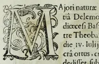 An illustration from Iacobi Philippi Tomasini patauini episcopi aemoniensis Elogia virorum literis & sapientia illustrium ad viuum expressis imaginibus exornata (1644)