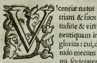 An illustration from Iacobi Philippi Tomasini patauini episcopi aemoniensis Elogia virorum literis & sapientia illustrium ad viuum expressis imaginibus exornata (1644)