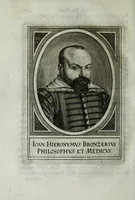 An illustration from Iacobi Philippi Tomasini patauini episcopi aemoniensis Elogia virorum literis & sapientia illustrium ad viuum expressis imaginibus exornata (1644)