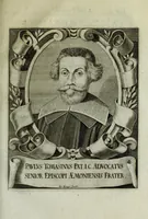 Picture 54 of 55 from Iacobi Philippi Tomasini patauini episcopi aemoniensis Elogia virorum literis & sapientia illustrium ad viuum expressis imaginibus exornata (1644), leaf 387