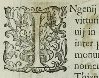 An illustration from Iacobi Philippi Tomasini patauini episcopi aemoniensis Elogia virorum literis & sapientia illustrium ad viuum expressis imaginibus exornata (1644)