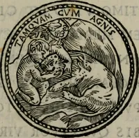 An illustration from Iacobi Philippi Tomasini Patavini Illvstrivm virorvm elogia iconibvs exornata .. (1630)
