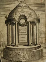 An illustration from Iacobi Philippi Tomasini Patavini Illvstrivm virorvm elogia iconibvs exornata .. (1630)