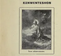 An illustration from Iakentasetatha kahnawakeha = Almanach Iroquois (1899)