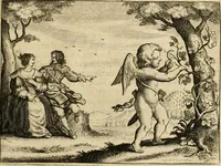 An illustration from Ian Harmensz Kruls Minne-spiegel ter deughden (1639)