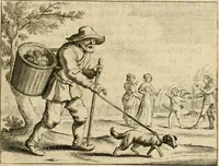 An illustration from Ian Harmensz Kruls Minne-spiegel ter deughden (1639)