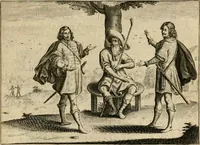 An illustration from Ian Harmensz Kruls Minne-spiegel ter deughden (1639)