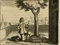 An illustration from Ian Harmensz Kruls Minne-spiegel ter deughden (1639)