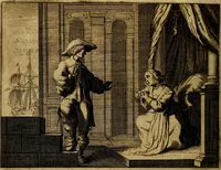 Picture 28 of 57 from Ian Harmensz Kruls. Minne-spiegel ter deughden (1639), leaf 199
