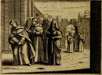 An illustration from Ian Harmensz Kruls. Minne-spiegel ter deughden (1639)