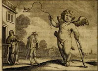 An illustration from Ian Harmensz Kruls. Minne-spiegel ter deughden (1639)