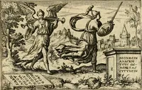 An illustration from Iani Iacobi Boissardi vesvntini Emblematum liber (1593)