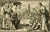 An illustration from Iani Iacobi Boissardi vesvntini Emblematum liber (1593)