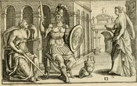 Picture 16 of 55 from Iani Iacobi Boissardi vesvntini Emblematum liber (1593), leaf 46