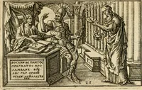 An illustration from Iani Iacobi Boissardi vesvntini Emblematum liber (1593)