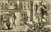An illustration from Iani Iacobi Boissardi vesvntini Emblematum liber (1593)