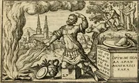 Picture 32 of 55 from Iani Iacobi Boissardi vesvntini Emblematum liber (1593), leaf 74
