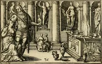 An illustration from Iani Iacobi Boissardi vesvntini Emblematum liber (1593)