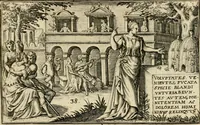 An illustration from Iani Iacobi Boissardi vesvntini Emblematum liber (1593)