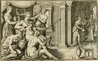 An illustration from Iani Iacobi Boissardi vesvntini Emblematum liber (1593)