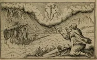 Picture 46 of 48 from Iani Iacobi Boissardi Vesuntini Emblematum liber (1593), leaf 122