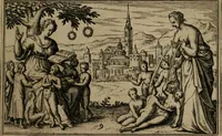 Picture 10 of 48 from Iani Iacobi Boissardi Vesuntini Emblematum liber (1593), leaf 42