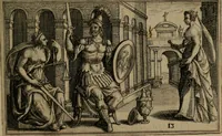 Picture 14 of 48 from Iani Iacobi Boissardi Vesuntini Emblematum liber (1593), leaf 50