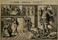 Picture 25 of 48 from Iani Iacobi Boissardi Vesuntini Emblematum liber (1593), leaf 74