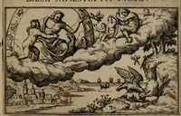 Picture 30 of 48 from Iani Iacobi Boissardi Vesuntini Emblematum liber (1593), leaf 84
