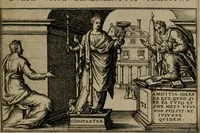 Picture 31 of 48 from Iani Iacobi Boissardi Vesuntini Emblematum liber (1593), leaf 86